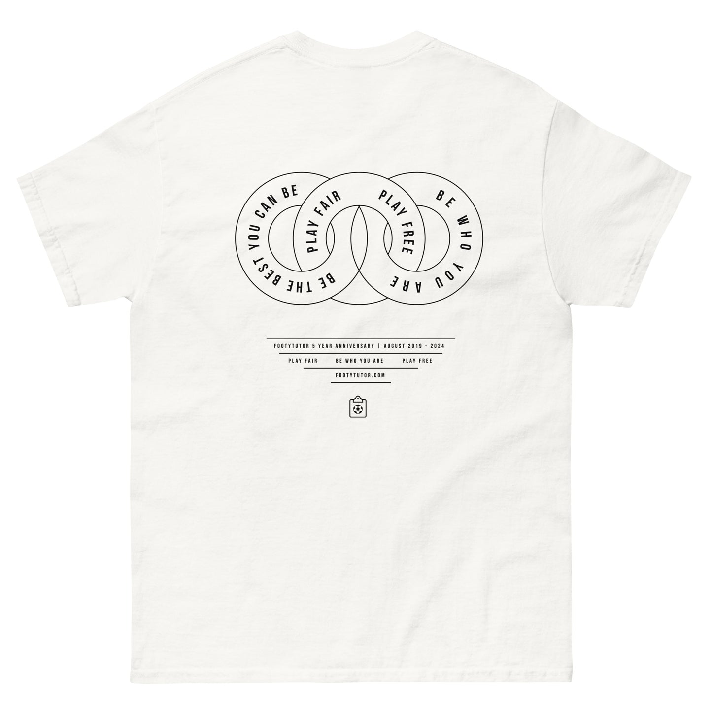 5th Anniversary Limited Edition Tee - White