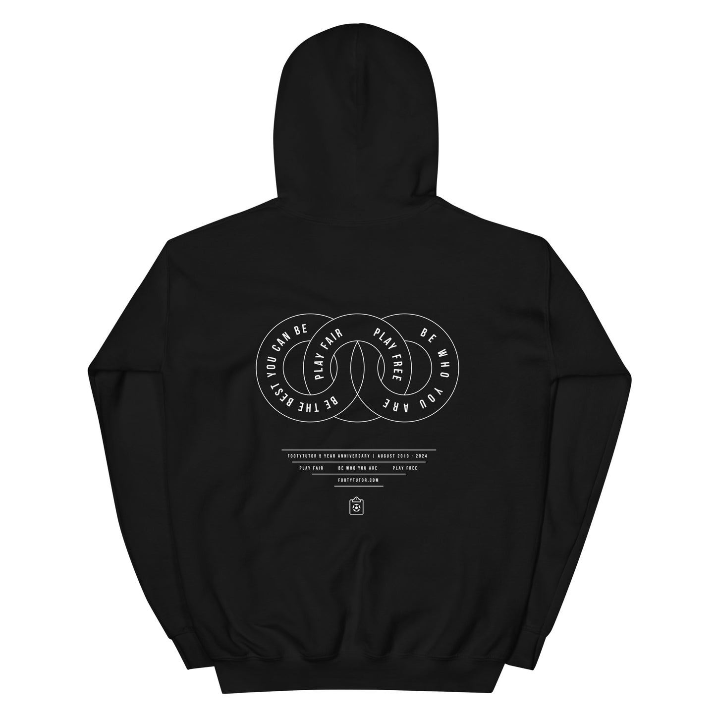 5th Anniversary Limited Edition Hoodie - Black