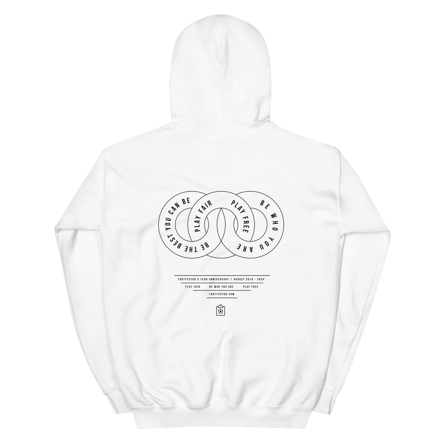 5th Anniversary Limited Edition Hoodie - White